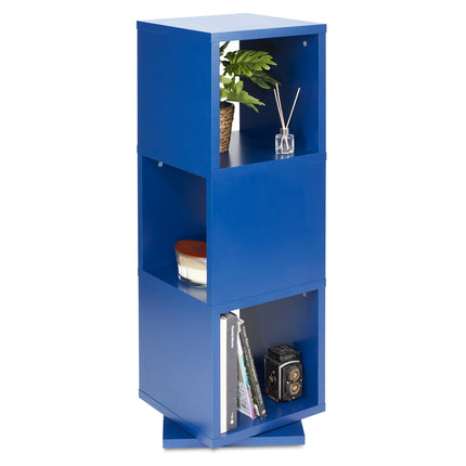 360° Rotating Storage Tower Cabinet - Blue