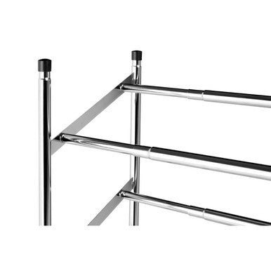 Tavia Extendable and Stackable 4 Tier Shoe Rack