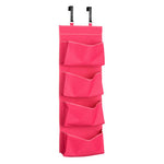 Verti Over Door Hot Pink 4 Tier Hanging Organiser