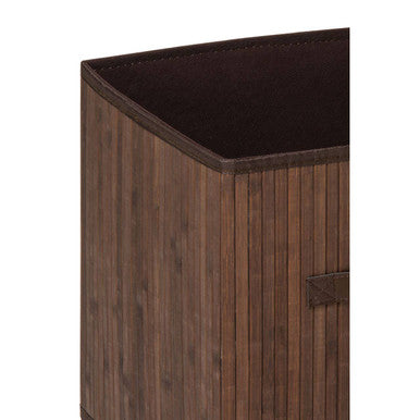 Kankyo Dark Brown Bamboo Storage Box