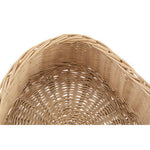 Grey Heart Shape Willow Basket