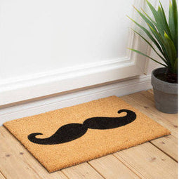 Moustache Coir Doormat
