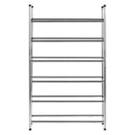 Tavia Six Tiers Chrome Shoe Rack