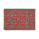 Neon Bonjour Coir Doormat