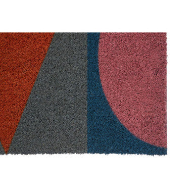 Mediterranean Multicoloured Coir Doormat