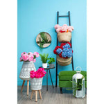 Small Seagrass Pom Basket