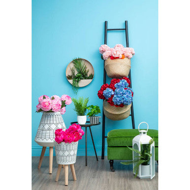 Small Seagrass Pom Basket