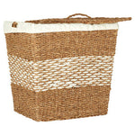 Lidi Tapered Seagrass Basket With Lid