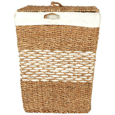 Lidi Tapered Seagrass Basket With Lid