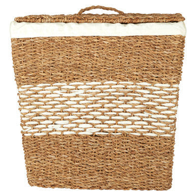 Lidi Tapered Seagrass Basket With Lid