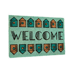 Filta Welcome Home Light Green Doormat
