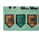 Filta Welcome Home Light Green Doormat