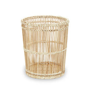 Ezell Natural Rattan And Bamboo Waste Paper Bin