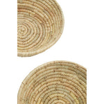 Lidi Set Of Three Palm Leaf Baskets
