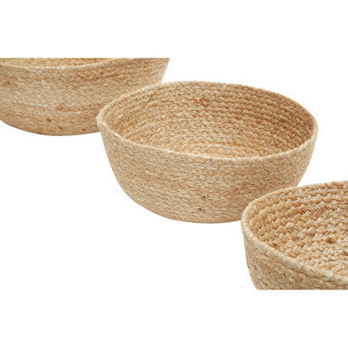 Lidi Set Of Three Jute Baskets