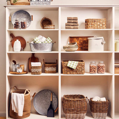 Lidi Oval Jute Basket