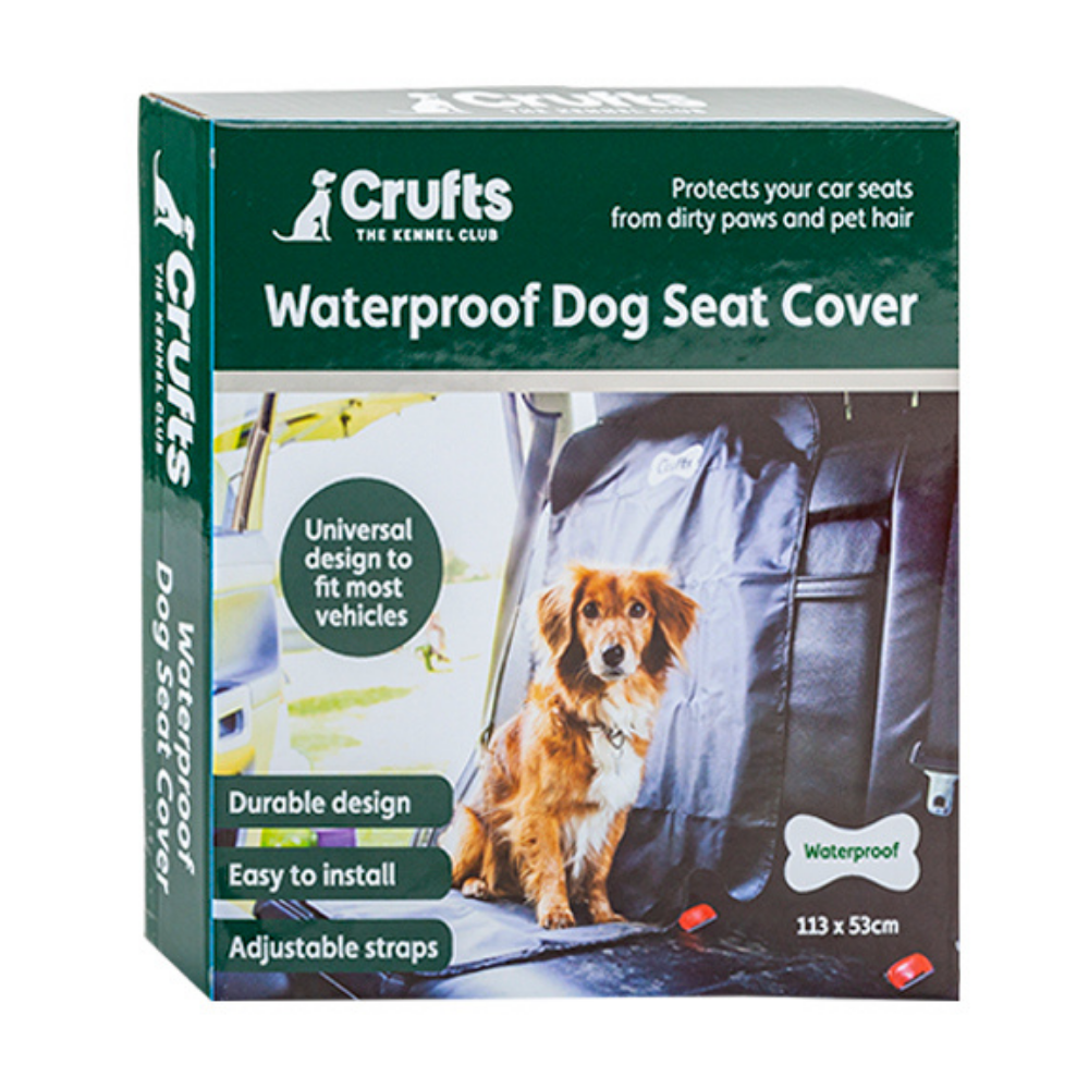 Crufts Waterproof Single Dog Seat Cover Bargainia