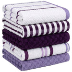 OLIVIA ROCCO 5 Pack Cotton Terry Kitchen Towels 45x65cm Super Absorbent Quick Drying