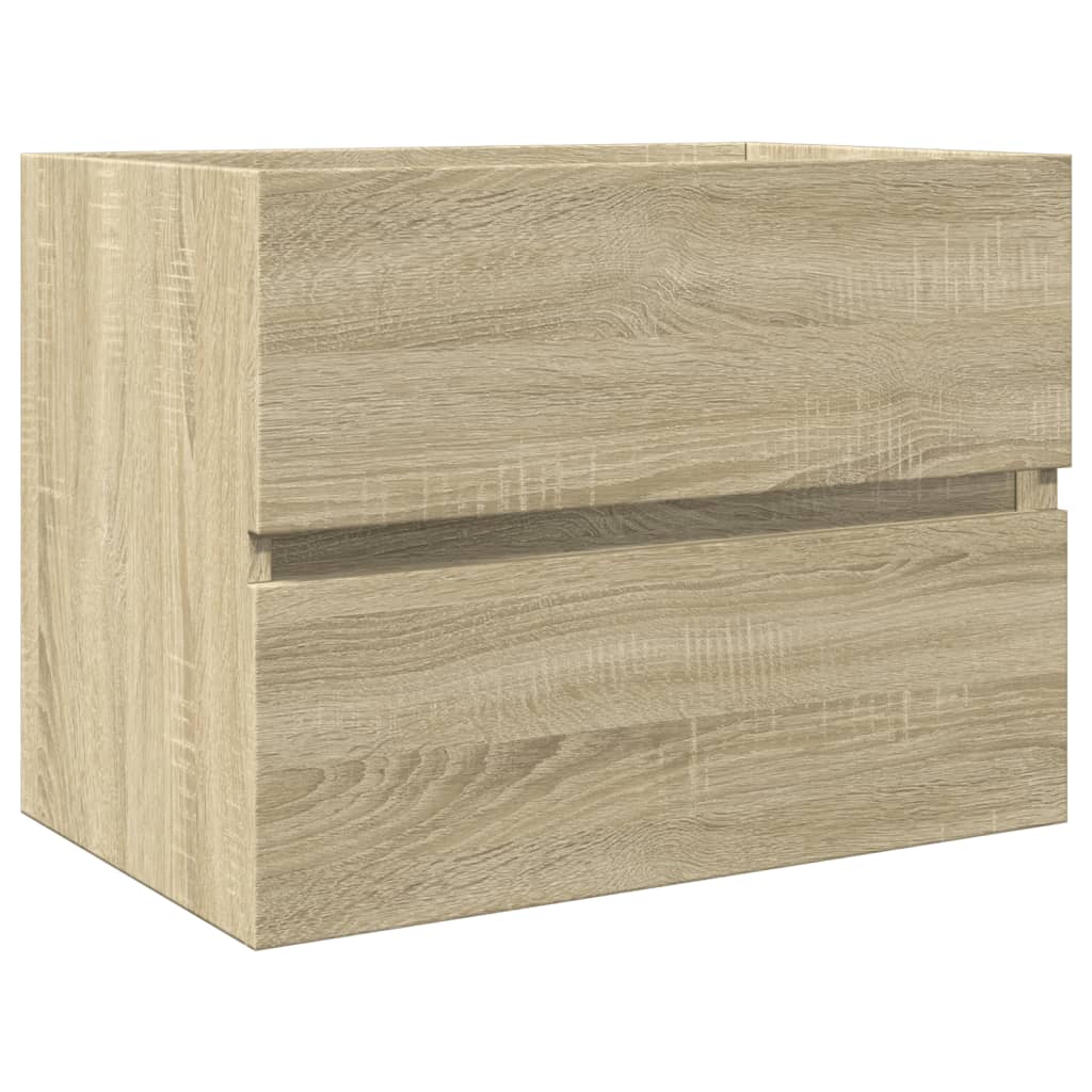 2 Piece Bathroom Furniture Set Ceramic and Engineered Wood - Bargainia.com - 8721158340054 - 3307658