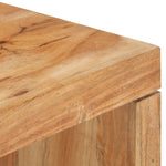 2 Piece Coffee Table Set Solid Acacia Wood - Bargainia.com - 