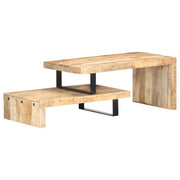 2 Piece Coffee Table Set Solid Mango Wood - Bargainia.com - 8720286110904 - 320392
