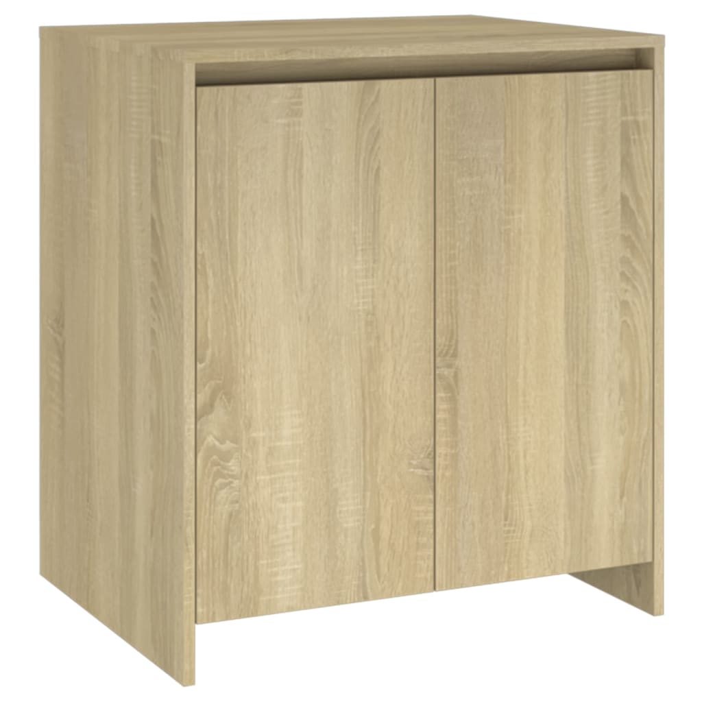2 Piece Sideboard Sonoma Oak Engineered Wood - Bargainia.com - 