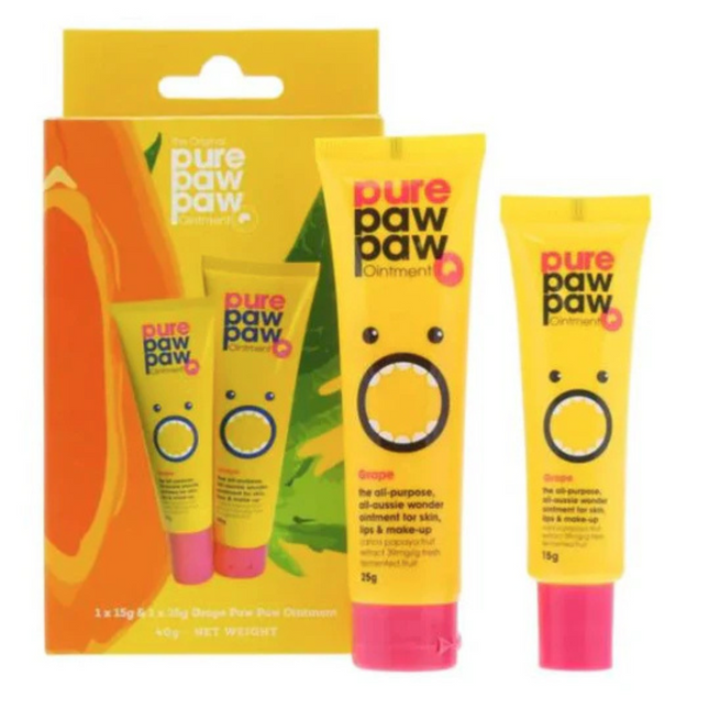 Pure Paw Paw Ointment Grape 2 Pack