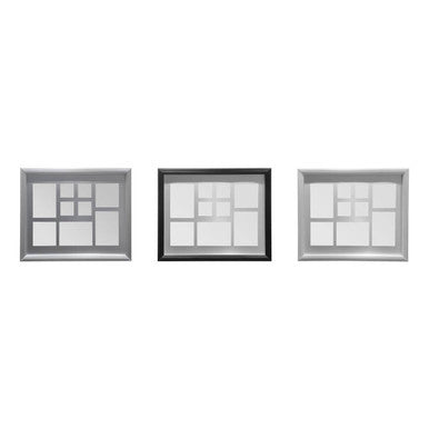 Maren White 9 Photo Rectangular Multi Photo Frame