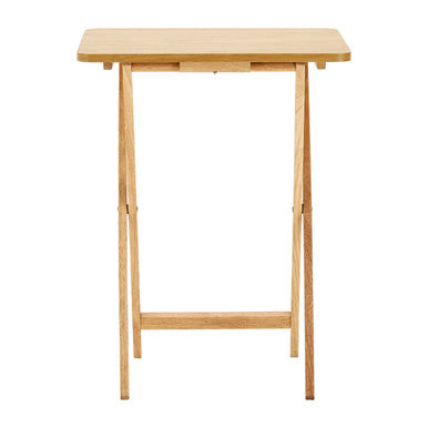 Heva Tropical Hevea Wood Folding Snack Table