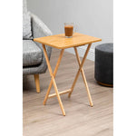 Heva Tropical Hevea Wood Folding Snack Table