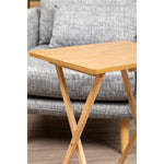 Heva Tropical Hevea Wood Folding Snack Table