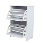 Ryan White Finish Shoe Storage Cupboard