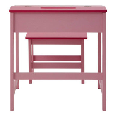 Jordan Childrens Pink Desk And Stool