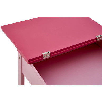Jordan Childrens Pink Desk And Stool
