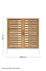 Verdon Bamboo Door Floor Standing Cabinet