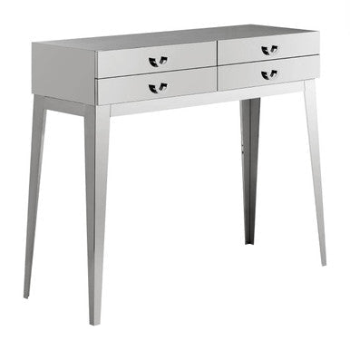 Lure Stainless Steel 4 Drawers Console Table