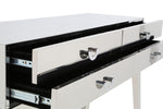 Lure Stainless Steel 4 Drawers Console Table