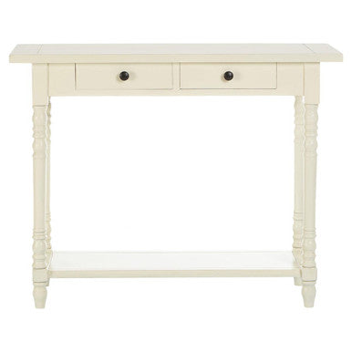 Heritage 2 Drawers Ivory Console Table