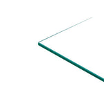 Halo O Shaped Side Table With Black Base