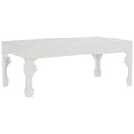 Luis White High Gloss Finish Coffee Table