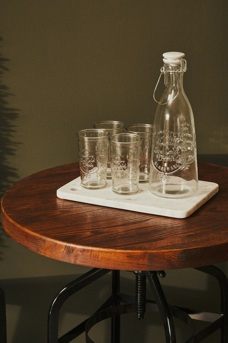 New Foundry Walnut And Black Metal Bar Table