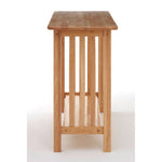 Selby Natural Rectangular Console Table