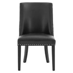 Rodeo Black Leather Effect Dining Chair