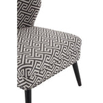 Regents Park Greek Key Design Accent Chair