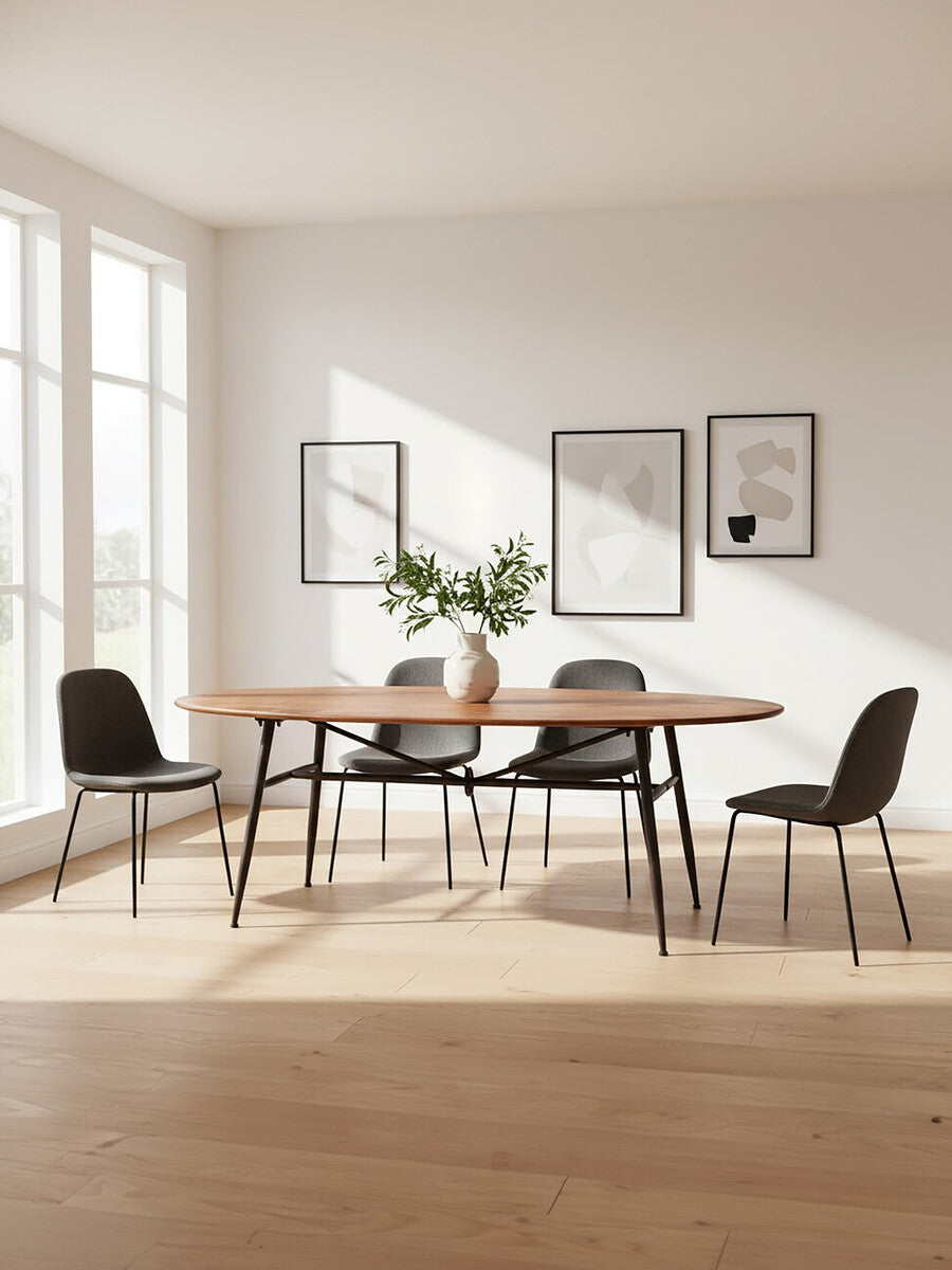 New Foundry Oval Table