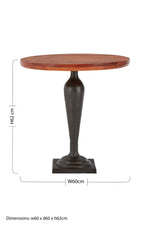 New Foundry Round Side Table