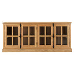 Lyon Oak Wood Sideboard with Washed Grey Finish