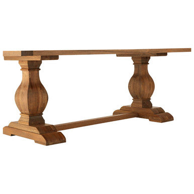 Lyon Oak Wood Dining Table