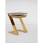 Pacific Faux Snake Skin Nest Of 3 Tables