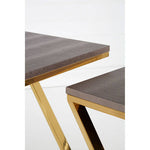 Pacific Faux Snake Skin Nest Of 3 Tables